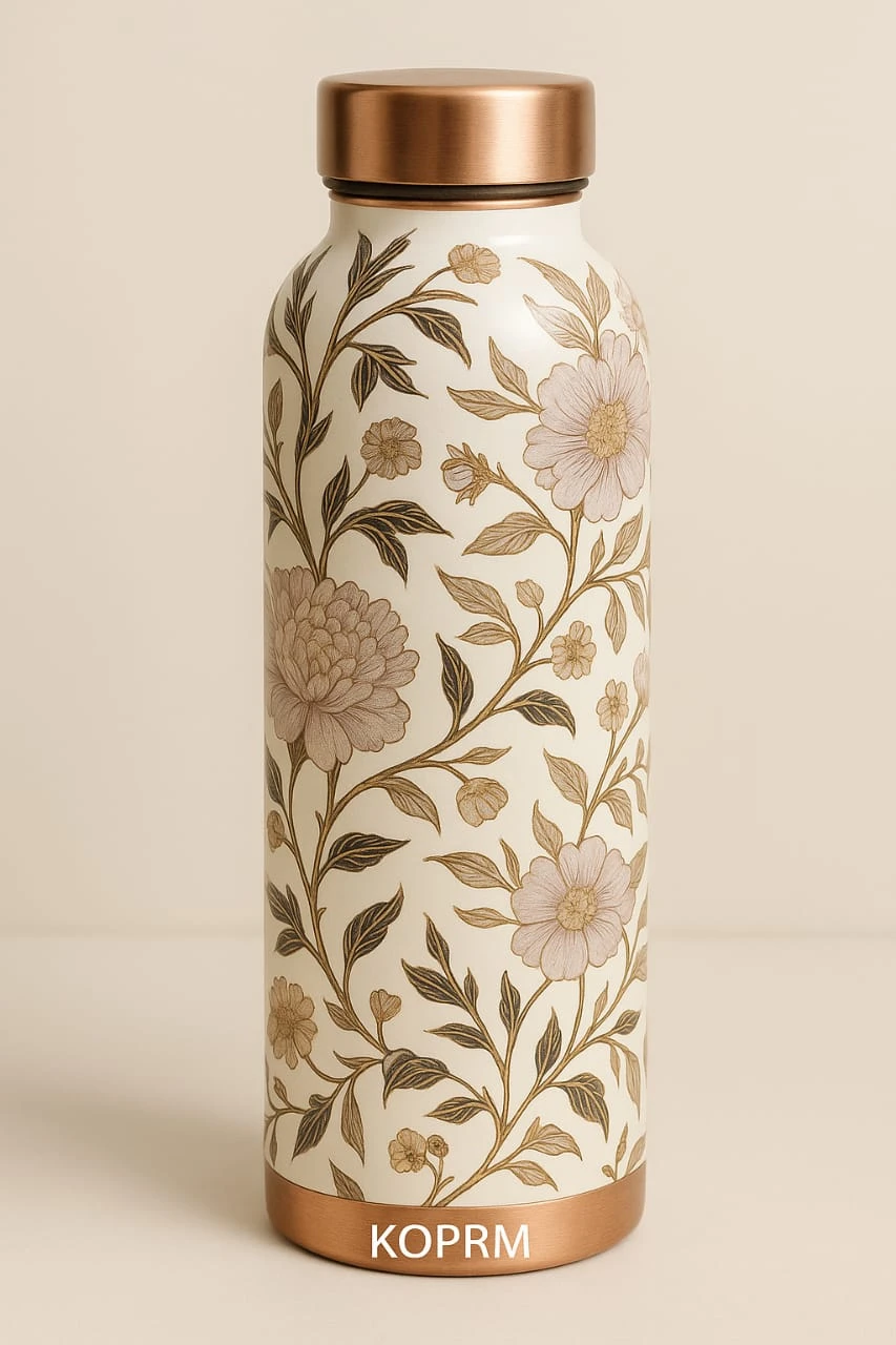 KOPRM 3D Meena Copper Bottle – Art You Can Feel, Wellness You Can Trust
