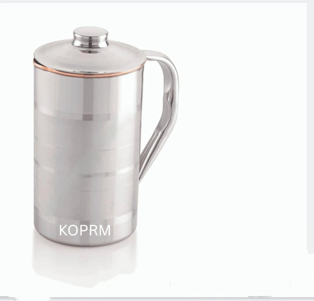 Steel With Copper Jug